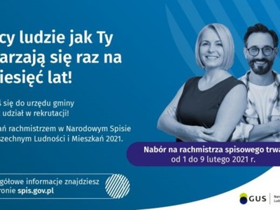 Nabór kandydatów na rachmistrzów spisowych