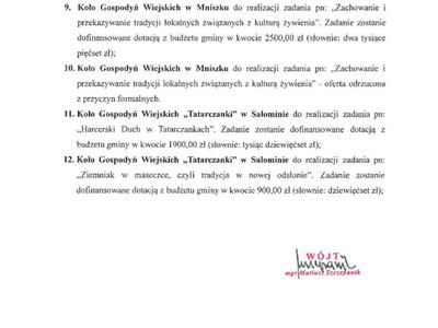Ogłoszenie wyników otwartego konkursu ofert na realizację zadań pożytku publicznego w zakresie kultury, sztuki, ochrony dóbr kultury, dziedzictwa narodowego, oświaty i wychowania w 2021 roku 2