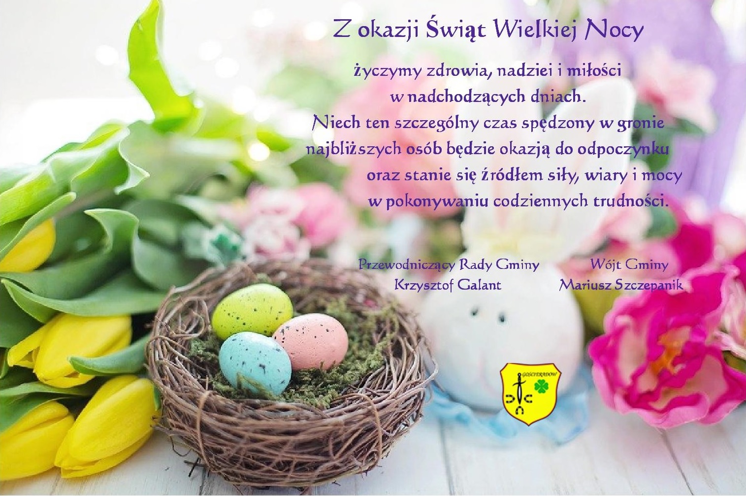 ŻYCZENIA WIELKANOCNE