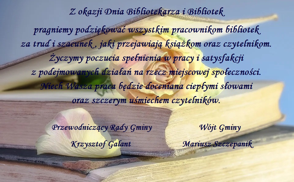 Książka z różą