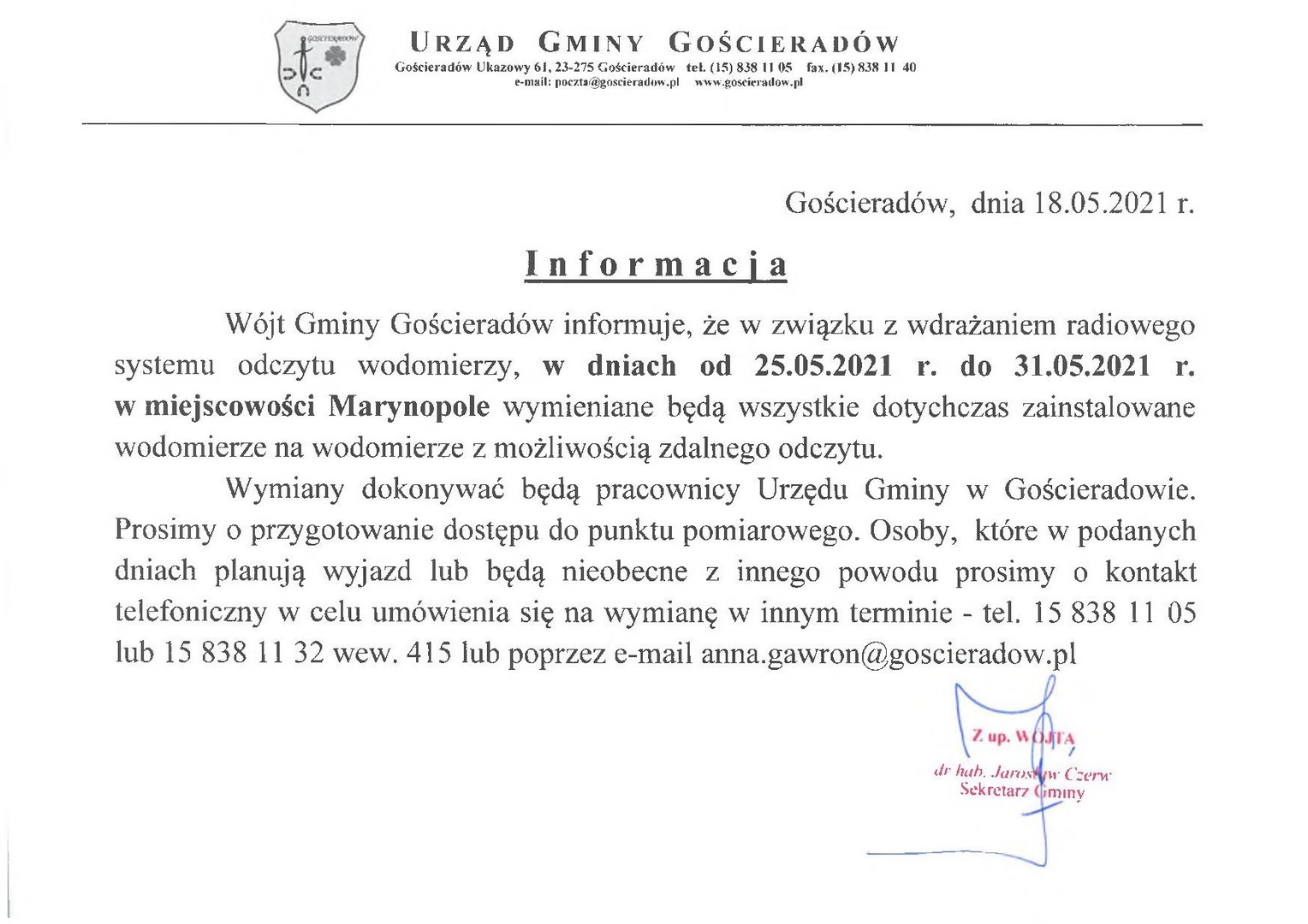 Plik źródłowy - Informacja.