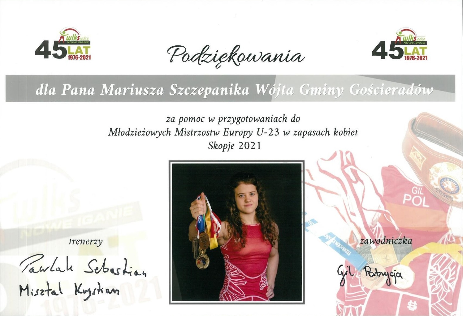 Zapaśniczka Patrycja Gil