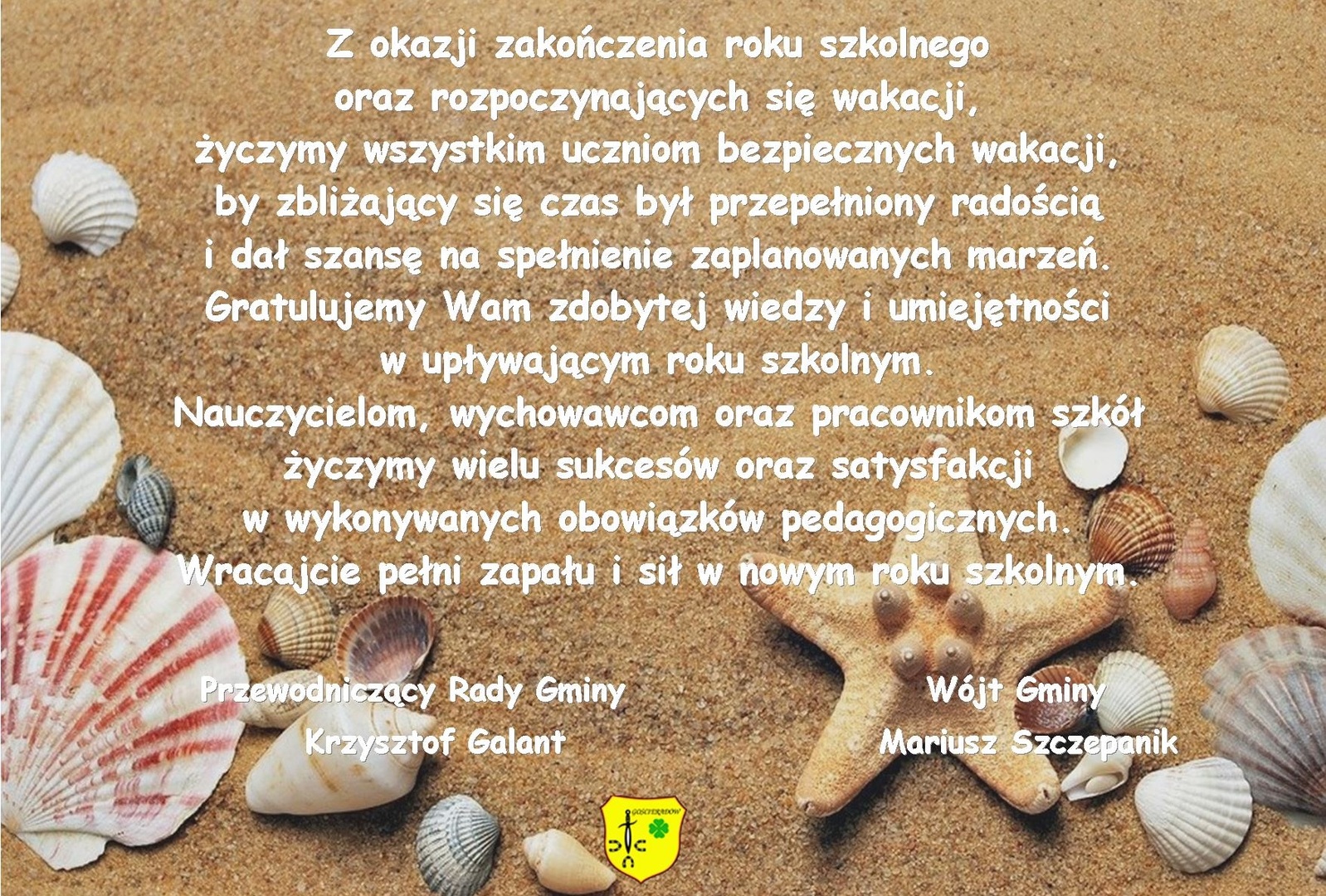 Muszle na plaży