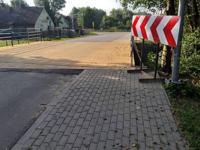 Nowy most w Liśniku Dużym