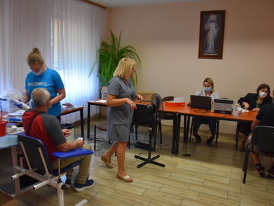 Mobilny punkt Szczepień