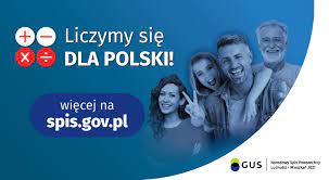 Grafika promująca Narodowy Spis Powszechny