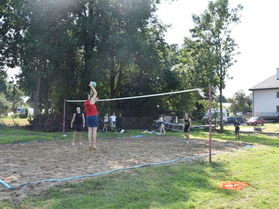 Mecz siatkówki plażowej