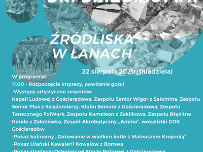 Plakat przedstawiający dziedzictwo regionu