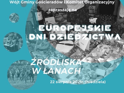 Plakat przedstawiający dziedzictwo regionu