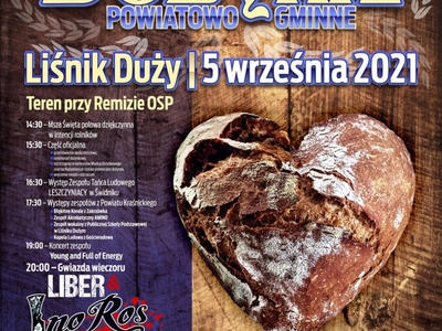 Plakat promujący wydarzenie wraz z programem.