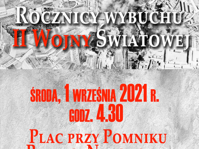 82. rocznica wybuchu II wojny światowej