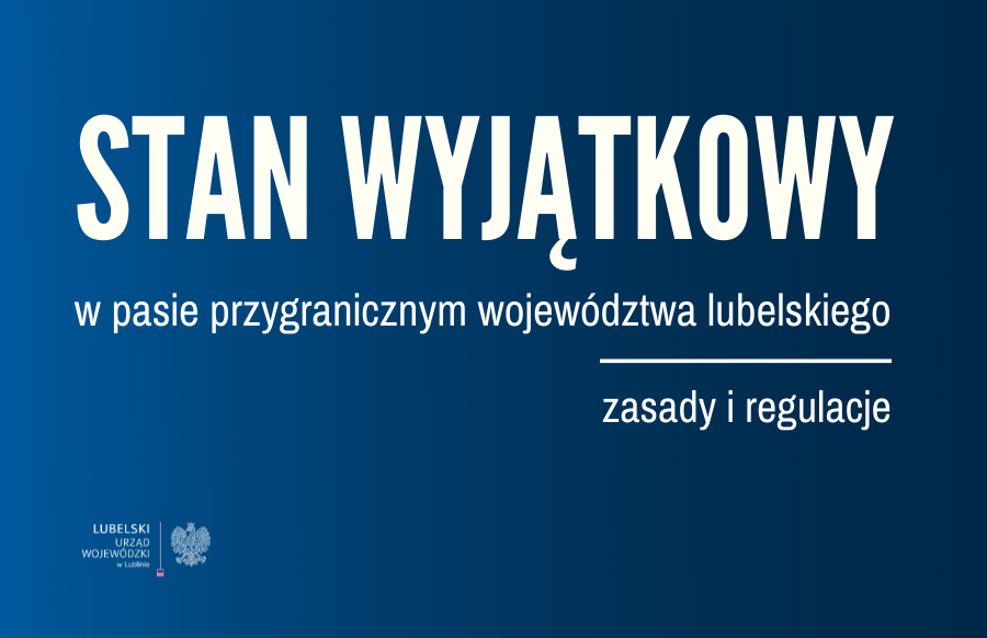 Komunikat: stan wyjątkowy