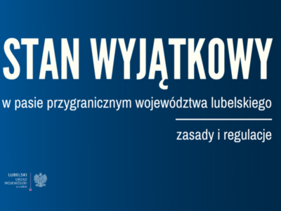Komunikat: stan wyjątkowy