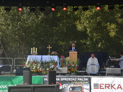 Zdjęcie z Dożynek w Liśniku Dużym