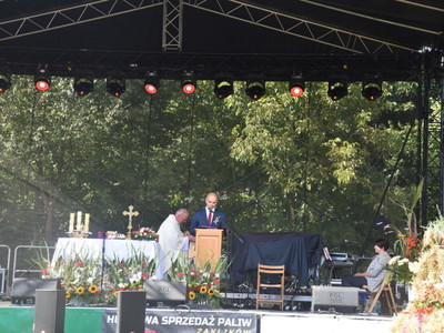 Zdjęcie z Dożynek w Liśniku Dużym