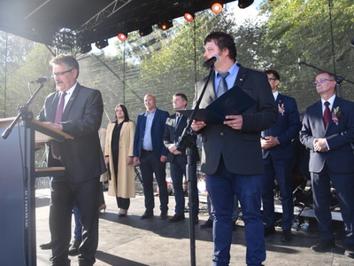 Zdjęcie z Dożynek w Liśniku Dużym