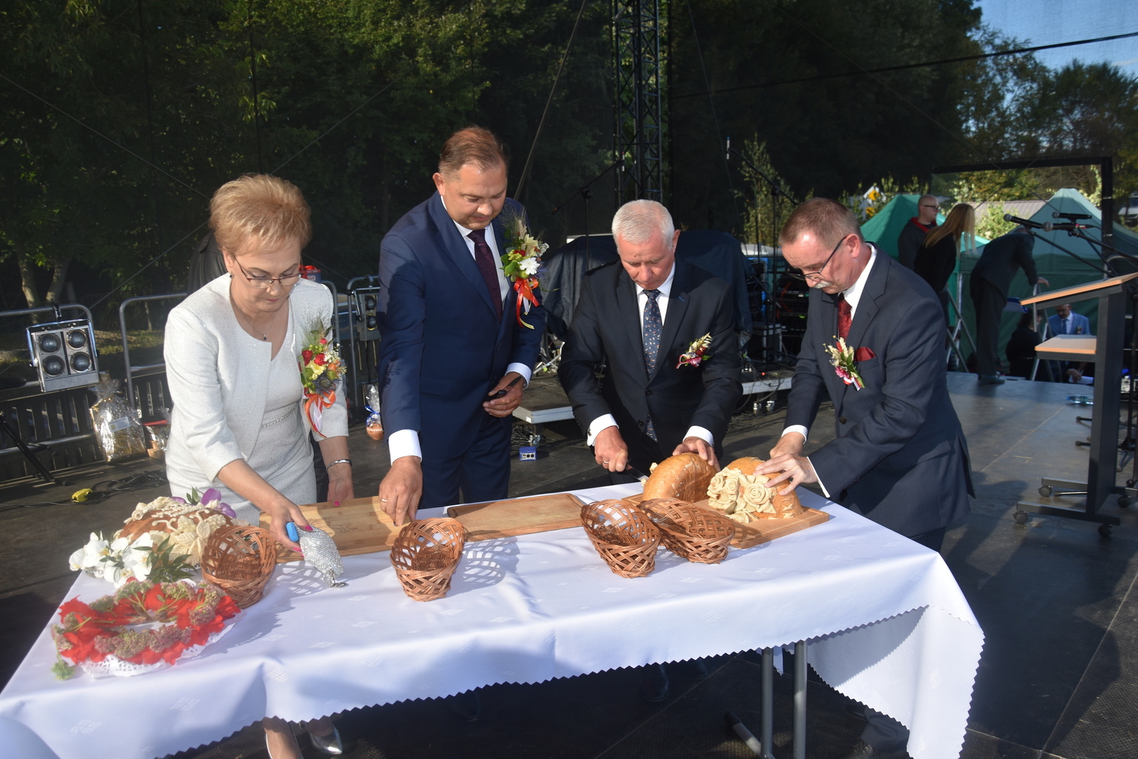 Zdjęcie z Dożynek w Liśniku Dużym