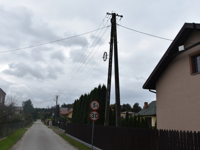 Zdjęcie lampy LED na Osiedlu Zachód