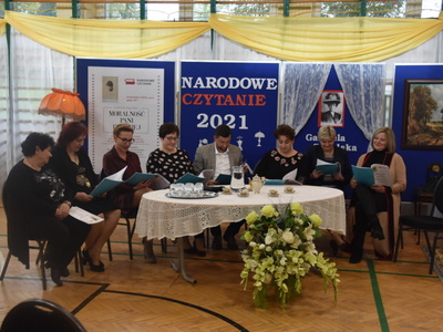 Zdjęcie z Narodowego Czytania