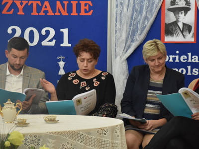Zdjęcie z Narodowego Czytania