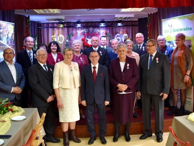 Zdjęcie z obchodów złotych i diamentowych godów