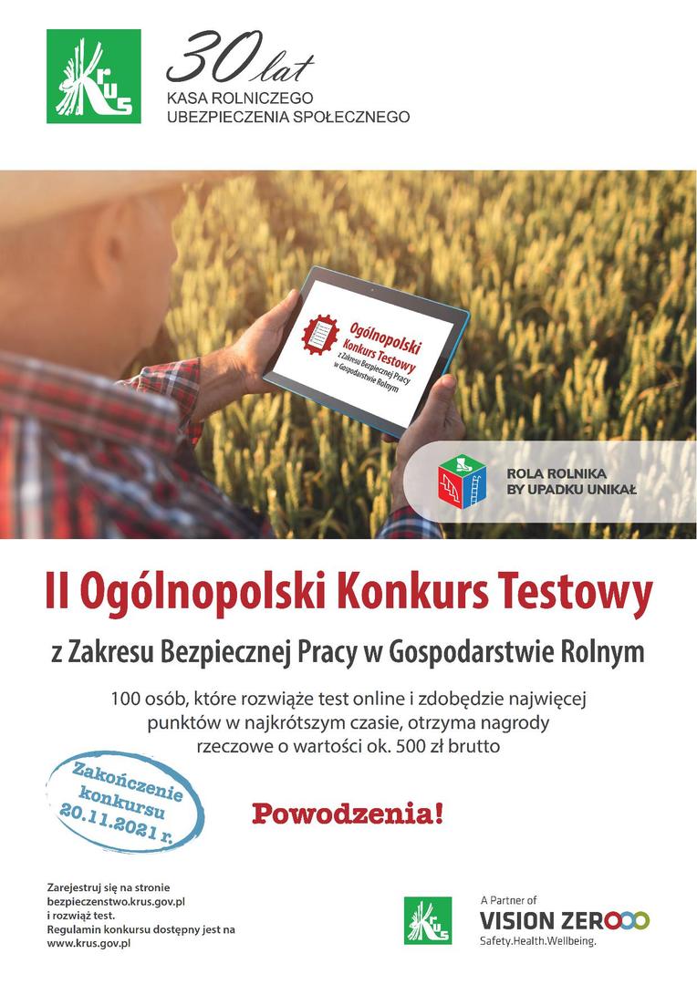 Zdjęcie rolnika trzymającego tablet