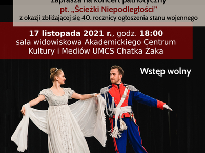 Zdjęcie plakatu koncertu