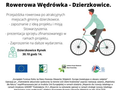 Plakat promujący wędrówkę