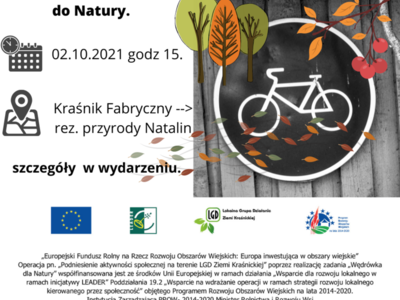 Plakat promujący wędrówkę