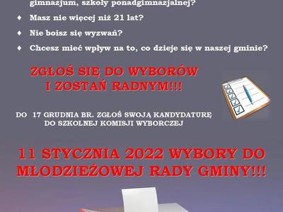 Zdjęcie plakatu dotyczącego wyborów