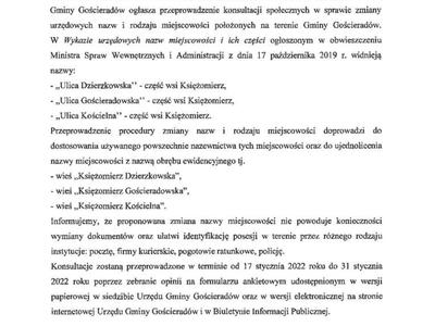 Zdjęcie informacji