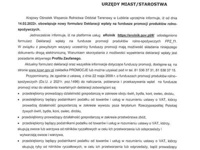 Skan z treścią wiadomości