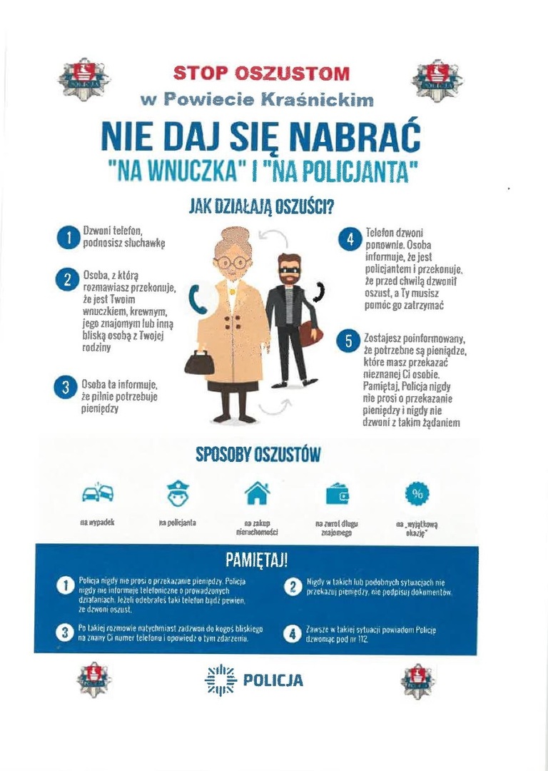 Zdjęcie starszej kobiety i oszusta