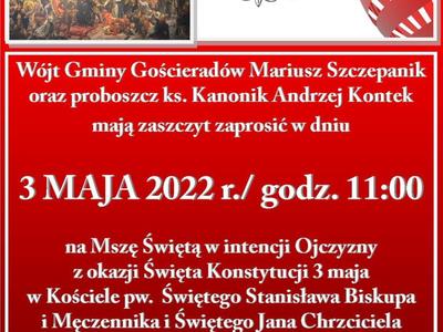 Zdjęcie godła Polski i konstytucji 3 maja