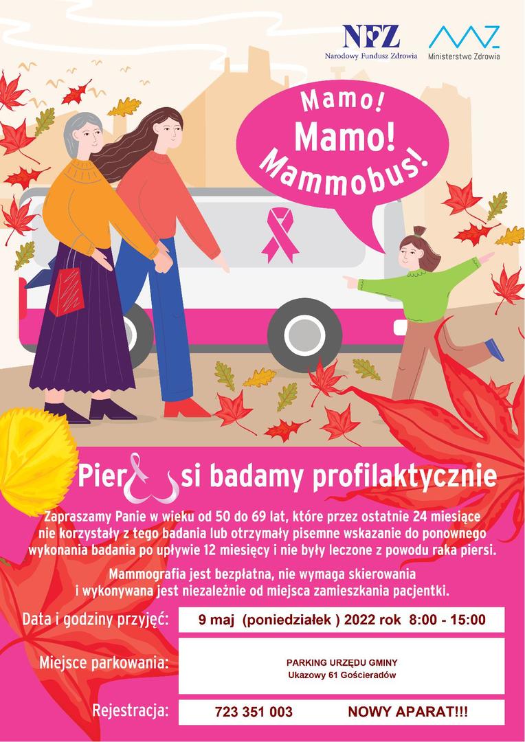 Zdjęcie mammobusa i kobiet