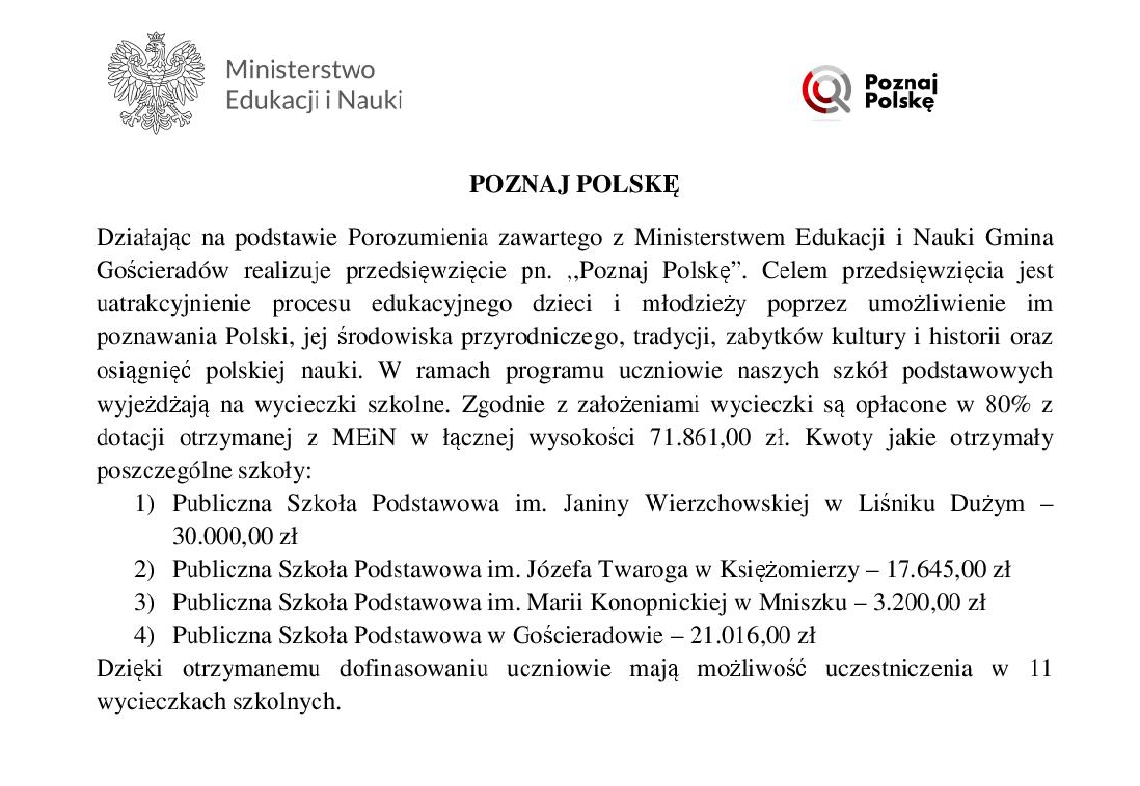 Zdjęcie informacji