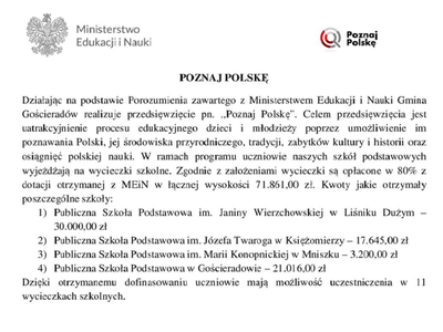 Zdjęcie informacji