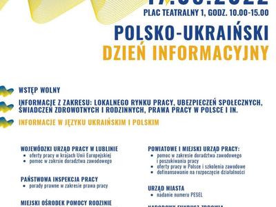 Plakat promujacy wydarzenie (w języku polskim)
