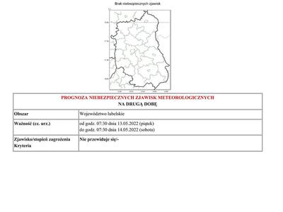 Grafika przedstawiająca treść ostrzeżenia strona 2