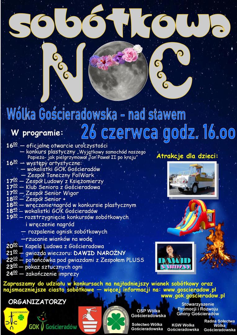 Zdjęcie plakatu z nocą