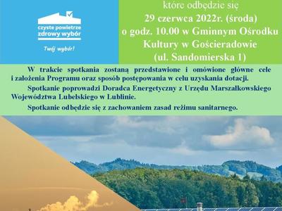 Zdjęcia czystego i zanieczyszczonego powietrza