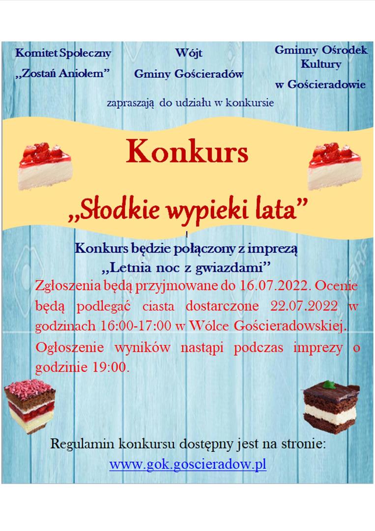 Zdjęcia plakatu z wypiekami