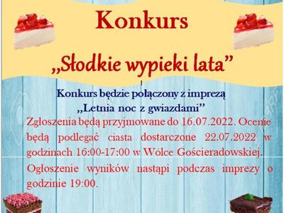 Zdjęcia plakatu z wypiekami