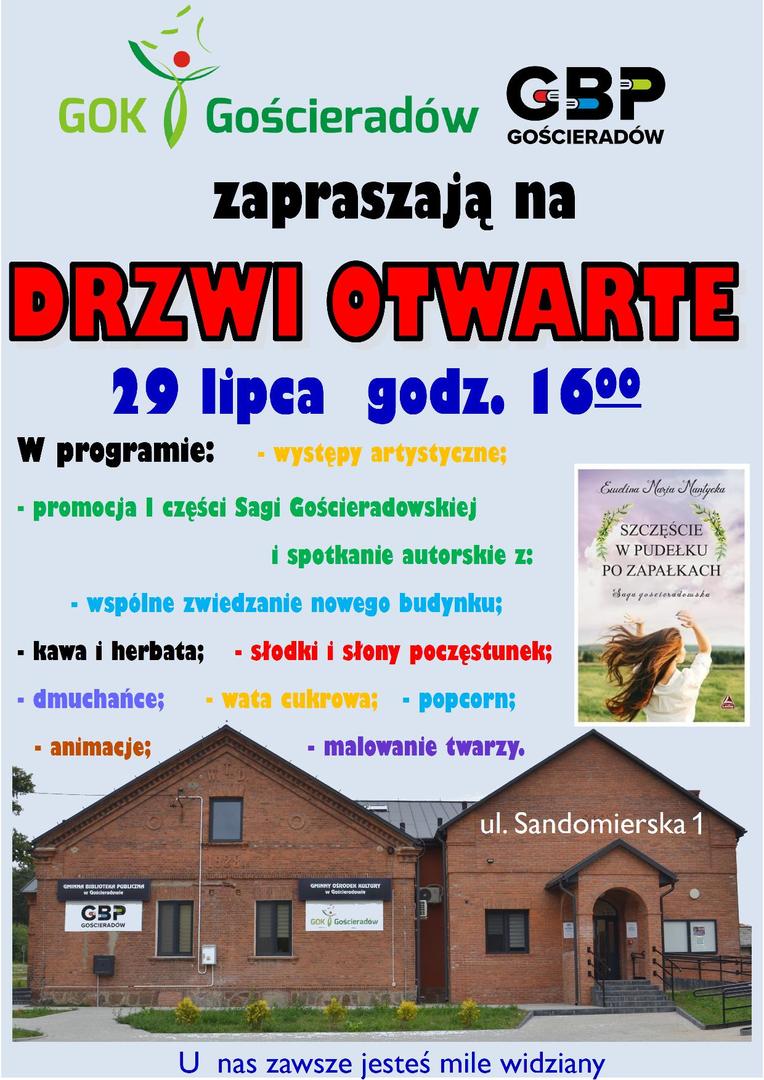 Zdjęcie GOK-u i GBP w Gościeradowie