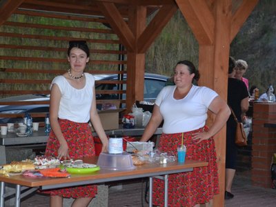 Zdjęcie z ,,Letniej nocy z Gwiazdami" w Wólce Gościeradowskiej