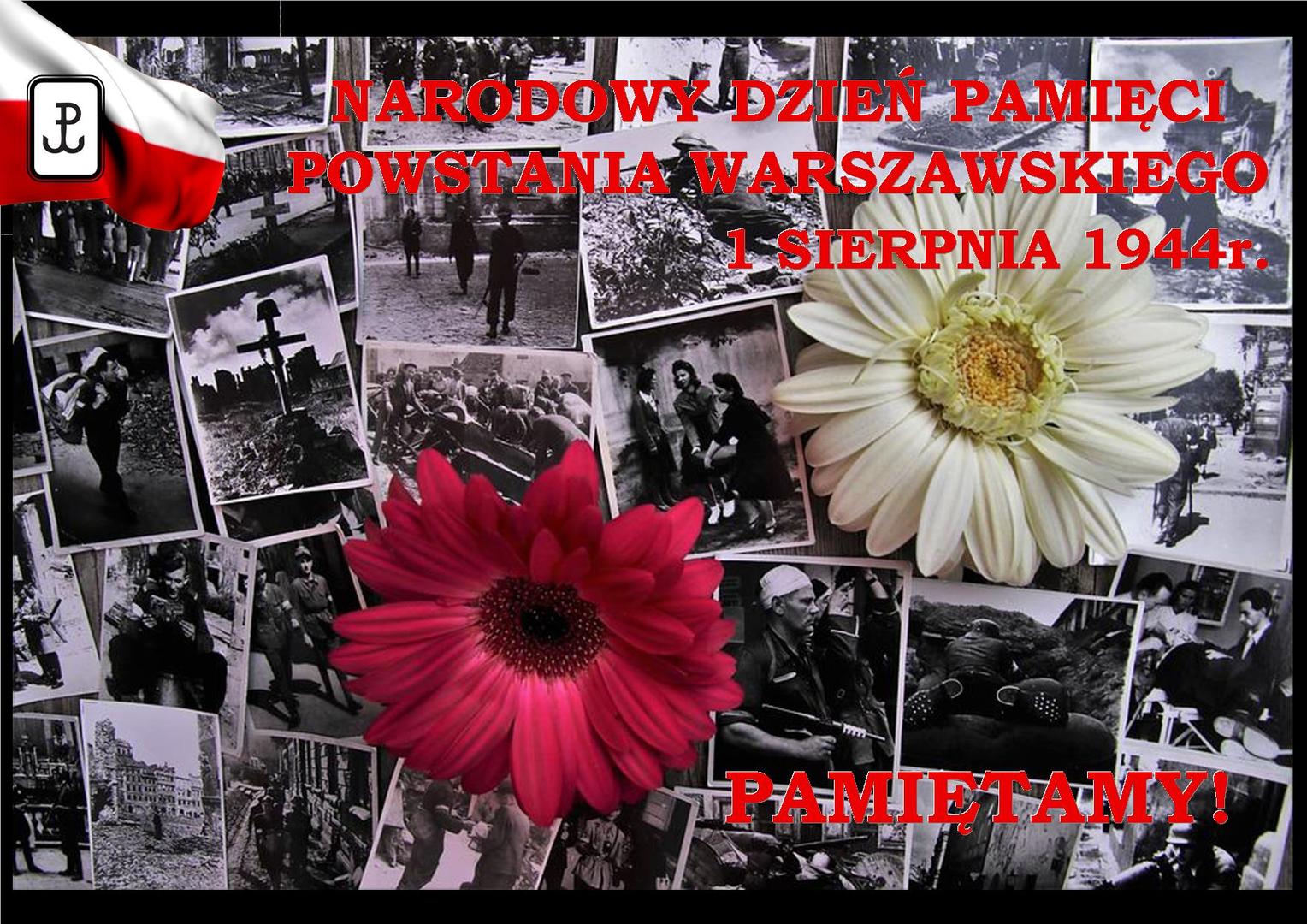 Zdjęcia dotyczące Powstania Warszawskiego