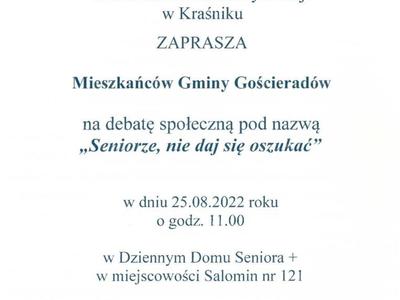 Zdjęcie zaproszenia