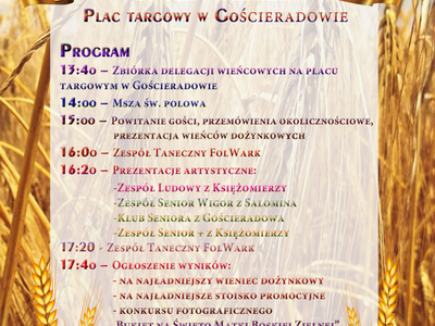 Zdjęcie plakatu ze zbożem