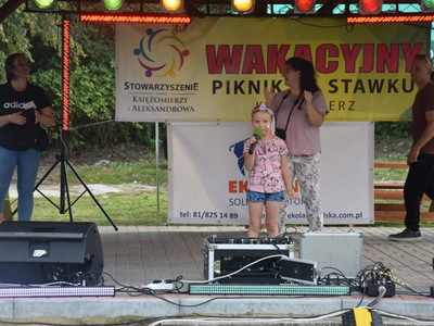 Zdjęcie z X Wakacyjnego Pikniku na Stawku