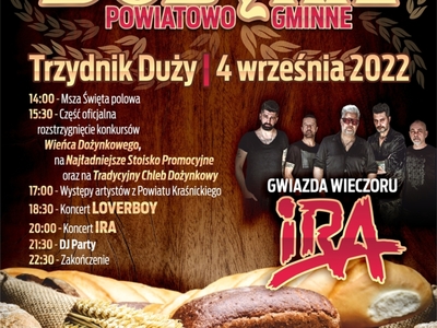 Zdjęcie plakatu z chlebem i ziarnami zbóż